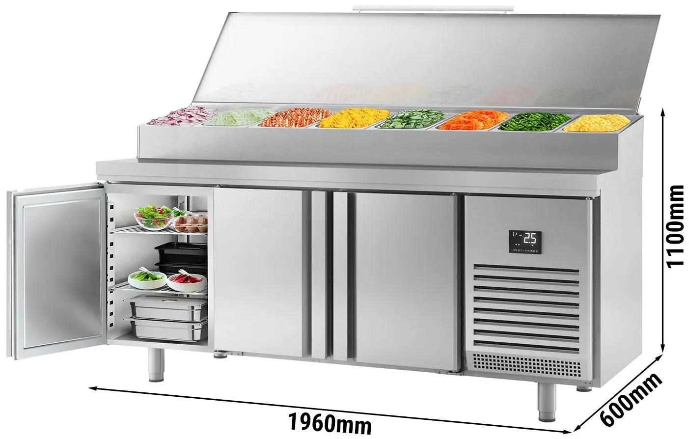 Saladeta GGM Gastro ZTI206 (Inox) - 11