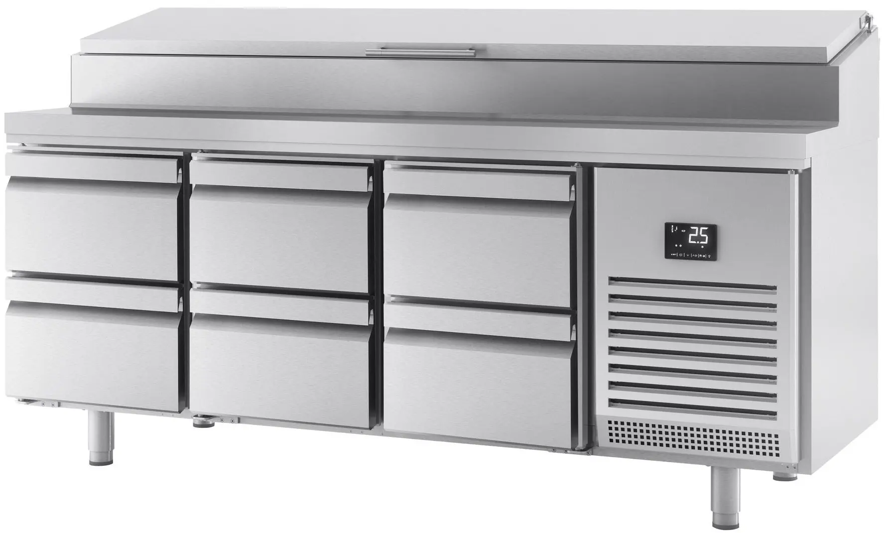 Saladeta GGM Gastro ZTI206S1212 (Inox) - 3