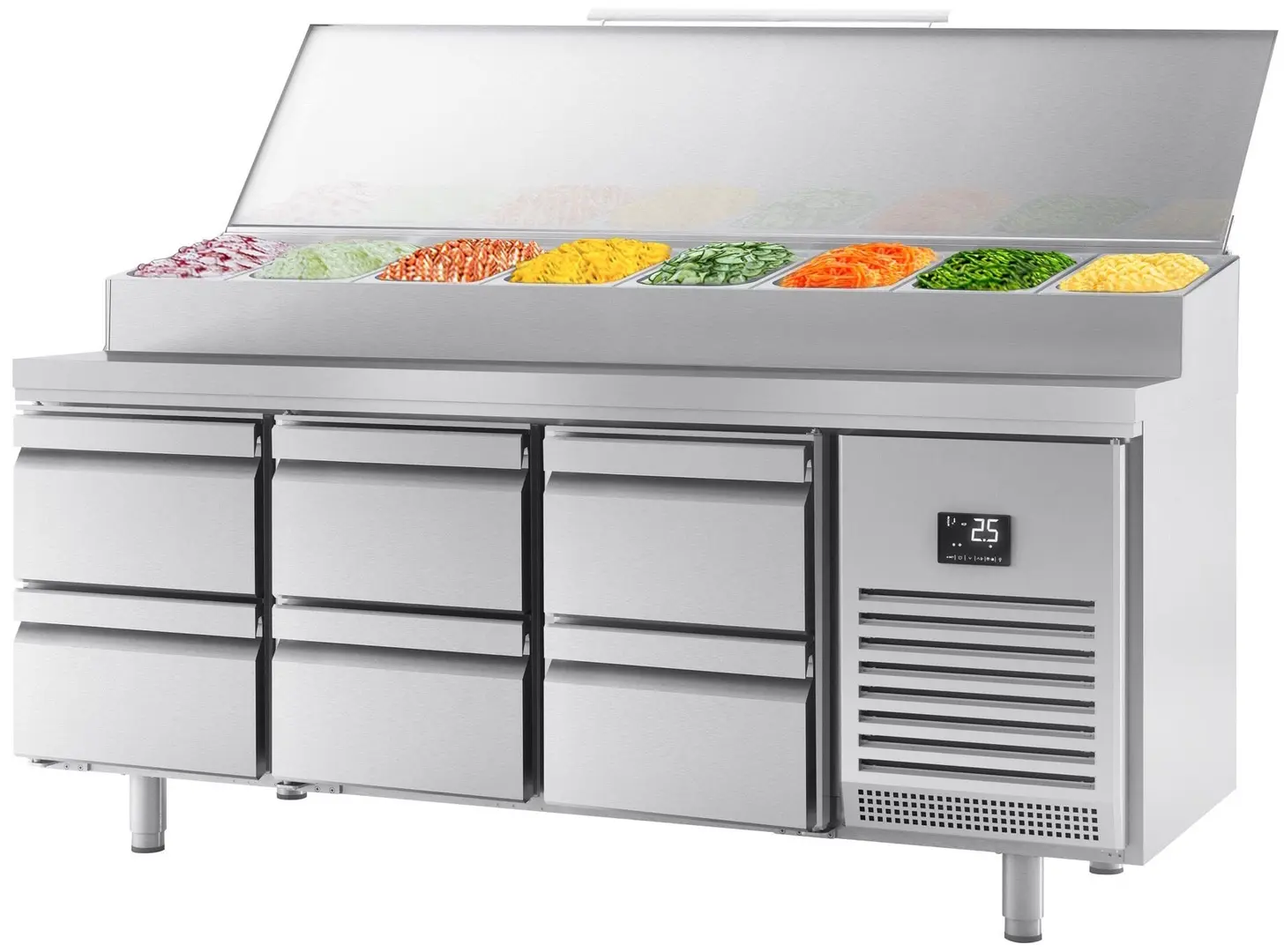 Saladeta GGM Gastro ZTI206S1212 (Inox)