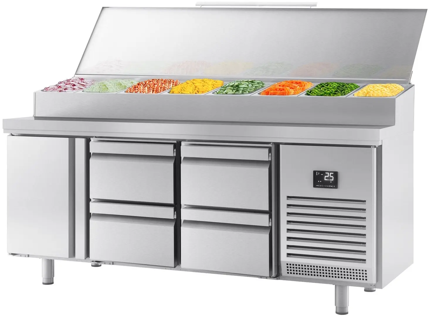 Saladeta GGM Gastro ZTI206T1S1212 (Inox)