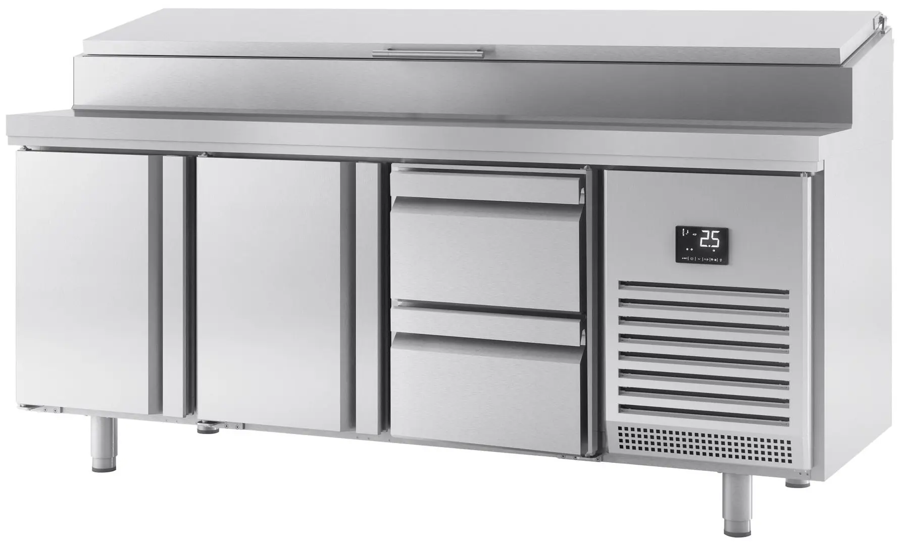 Saladeta GGM Gastro ZTI206T2S1212 (Inox) - 3