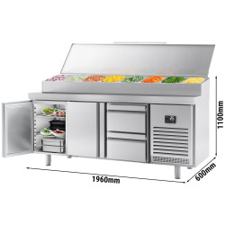 Saladeta GGM Gastro ZTI206T2S1212 (Inox) Thumb