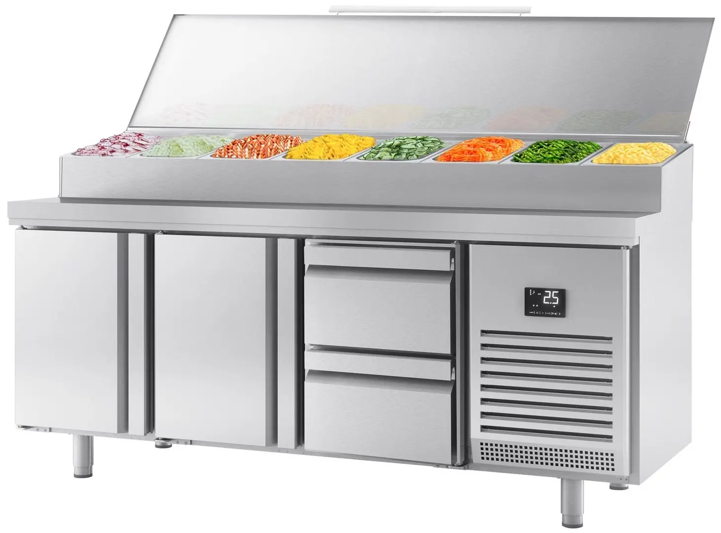 Saladeta GGM Gastro ZTI206T2S1212 (Inox)
