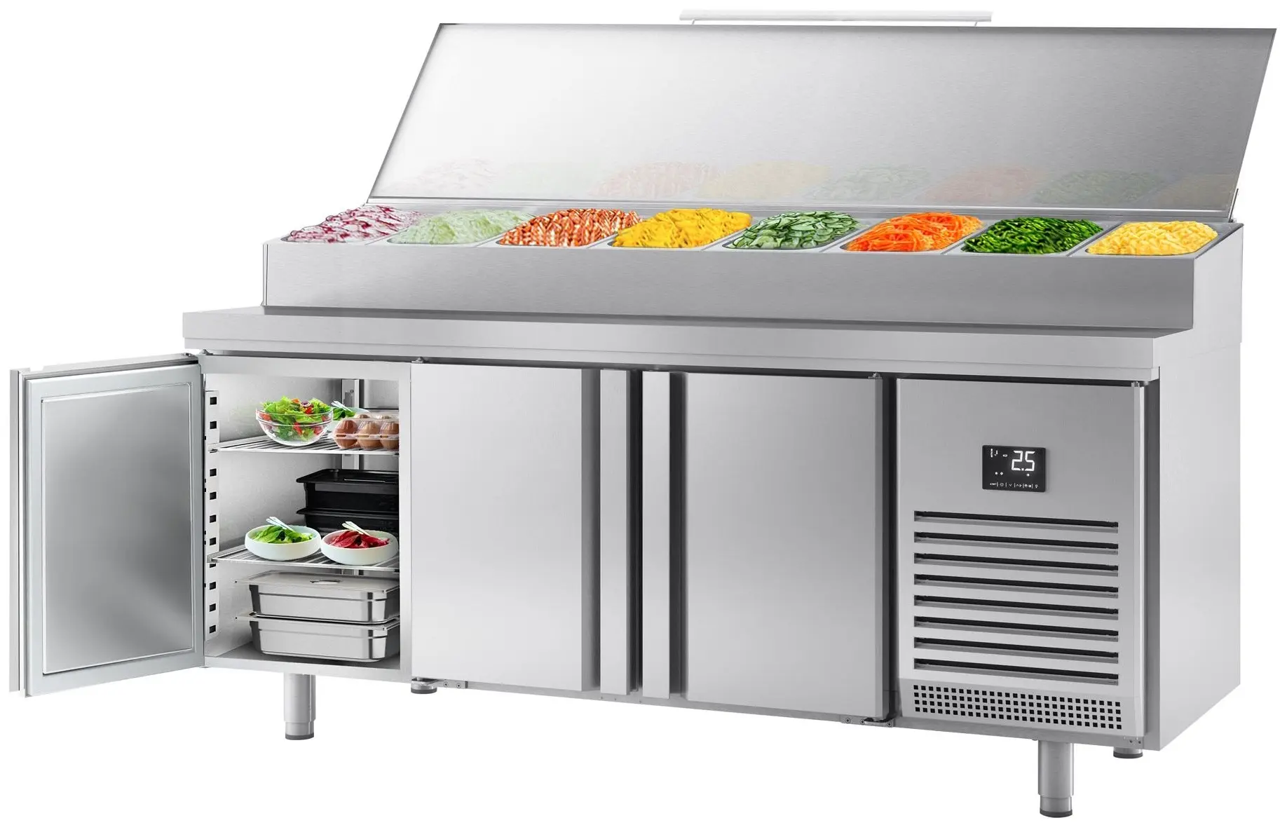 Saladeta GGM Gastro ZTI207 (Inox) - 2