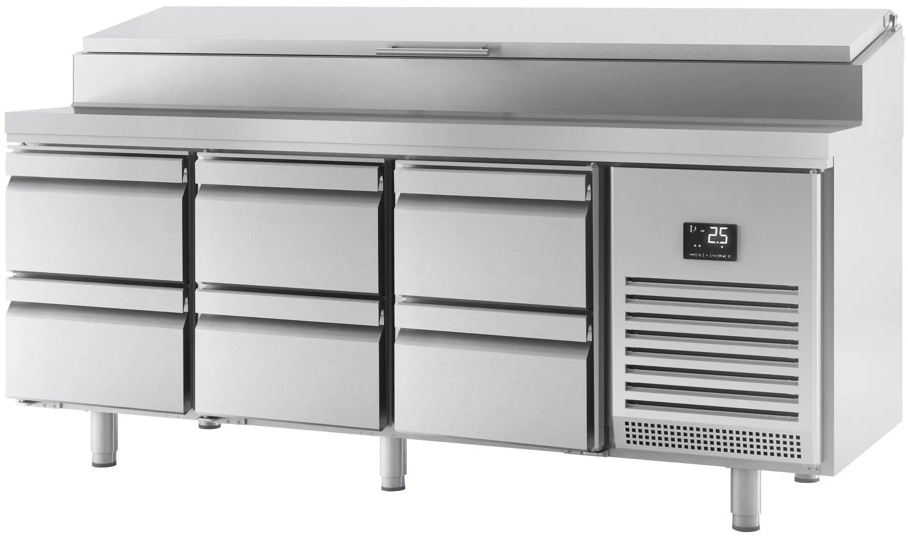 Saladeta GGM Gastro ZTI207S1212 (Inox) - 2