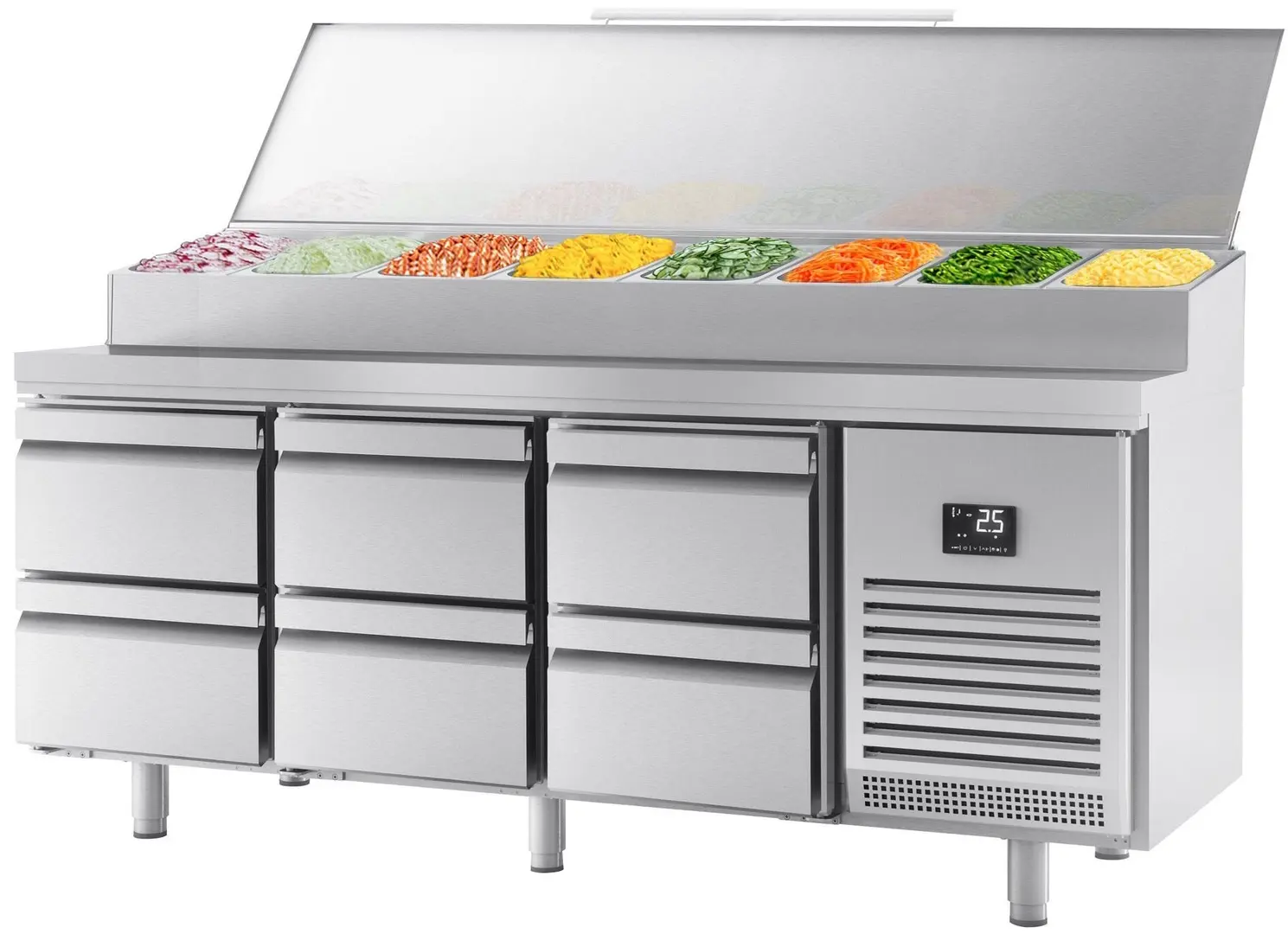 Saladeta GGM Gastro ZTI207S1212 (Inox)