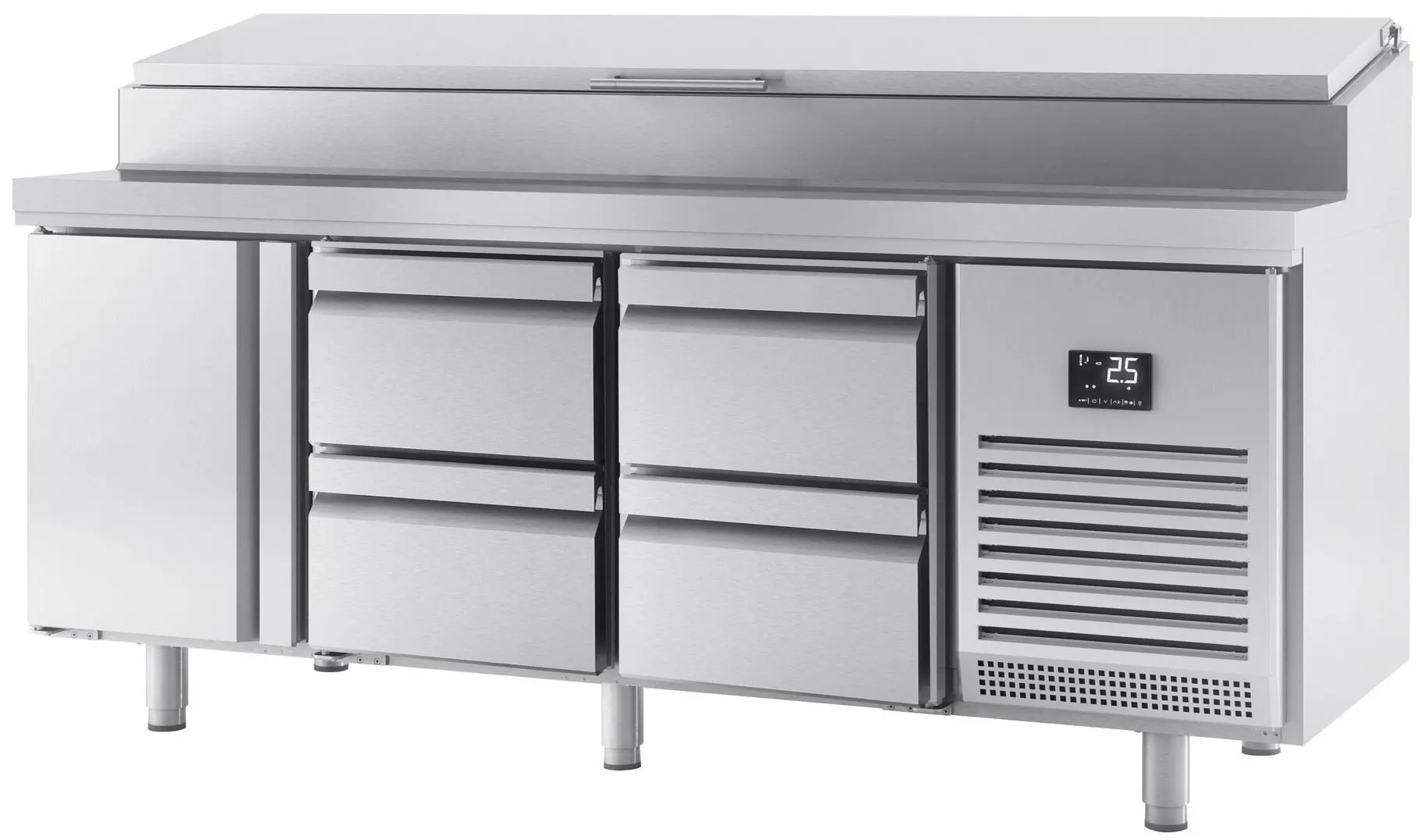 Saladeta GGM Gastro ZTI207T1S1212 (Inox) - 3