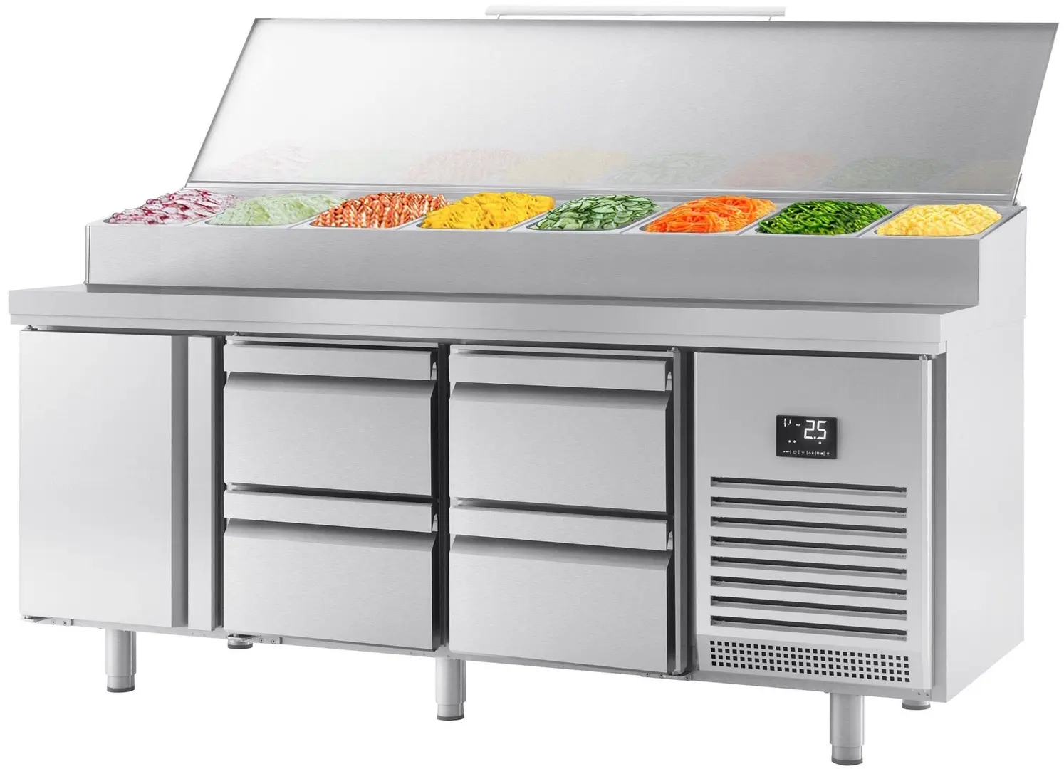 Saladeta GGM Gastro ZTI207T1S1212 (Inox)