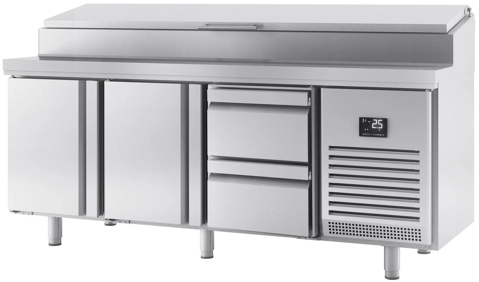 Саладетта GGM Gastro ZTI207T2S1212 (Inox) - 3
