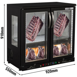 Шкаф для вызревания мяса GGM Gastro FRSF2GT (Black) Thumb