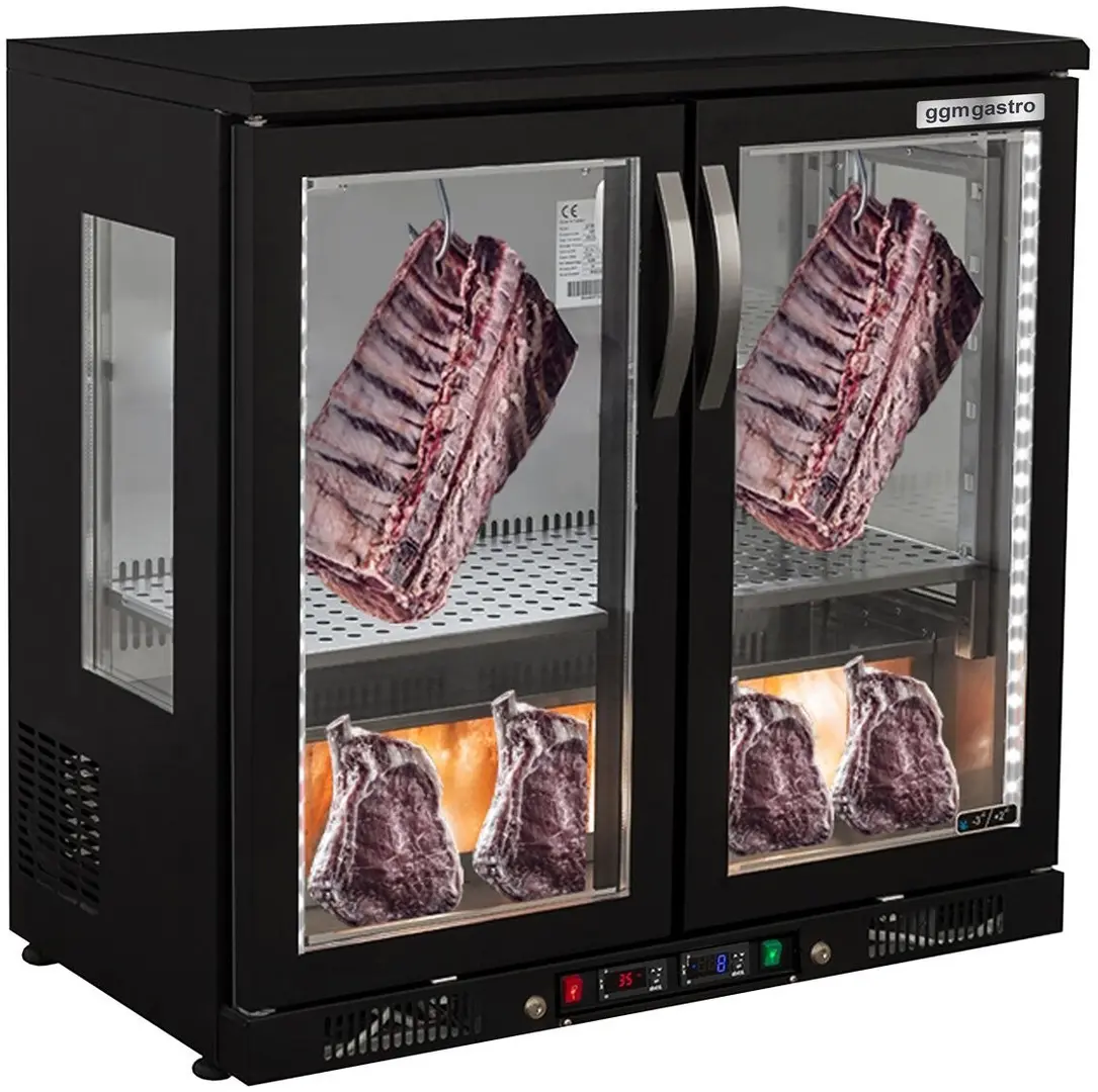 Шкаф для вызревания мяса GGM Gastro FRSF2GT (Black)