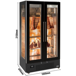 Шкаф для вызревания мяса GGM Gastro FRSF2GT13 (Black) Thumb