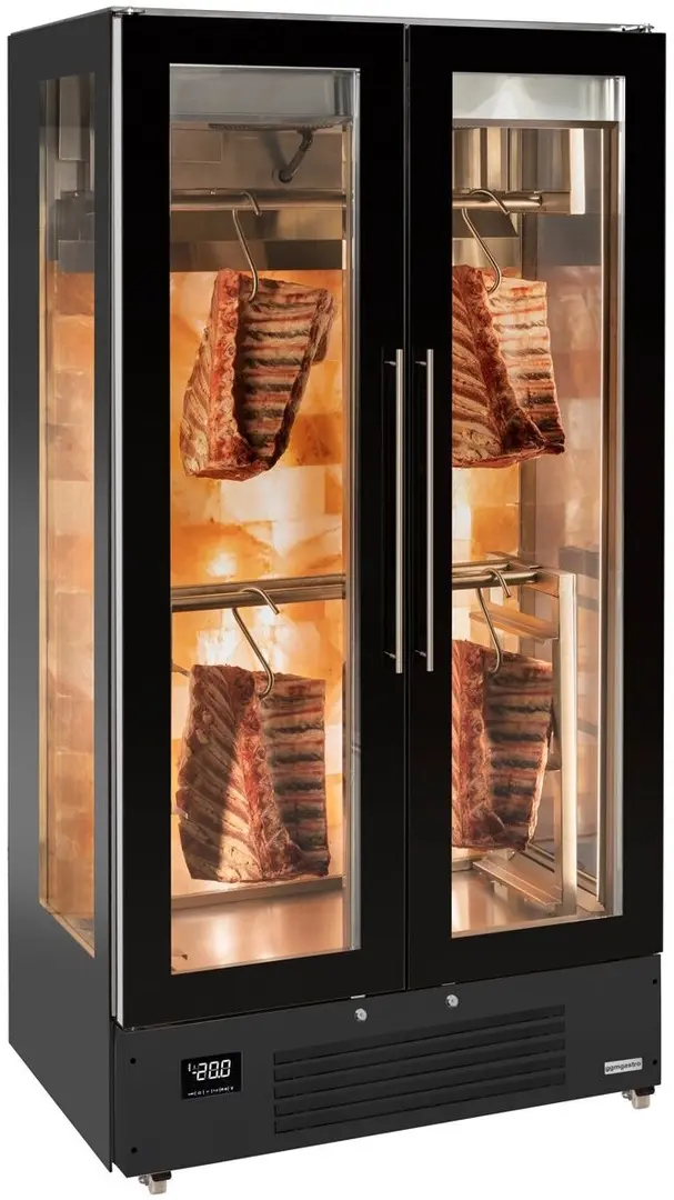 Шкаф для вызревания мяса GGM Gastro FRSF2GT13 (Black)