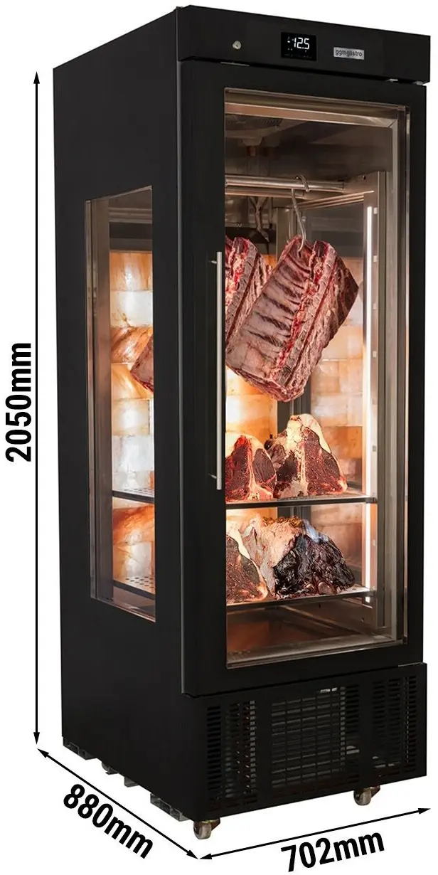 Шкаф для вызревания мяса GGM Gastro FRSF78GT (Black) - 6
