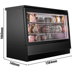 Шкаф для вызревания мяса GGM Gastro FRVI13B (Black) Thumb