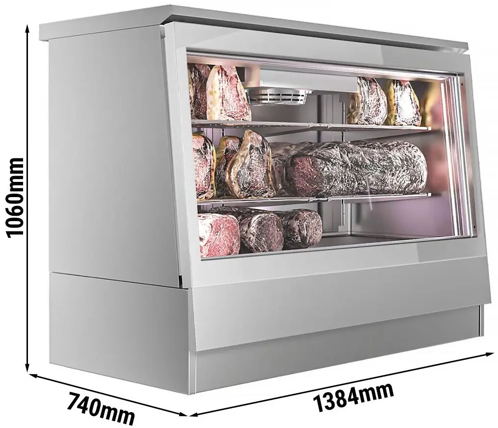 Шкаф для вызревания мяса GGM Gastro FRVI13E (Inox) - 7