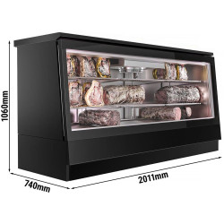 Шкаф для вызревания мяса GGM Gastro FRVI20B (Black) Thumb
