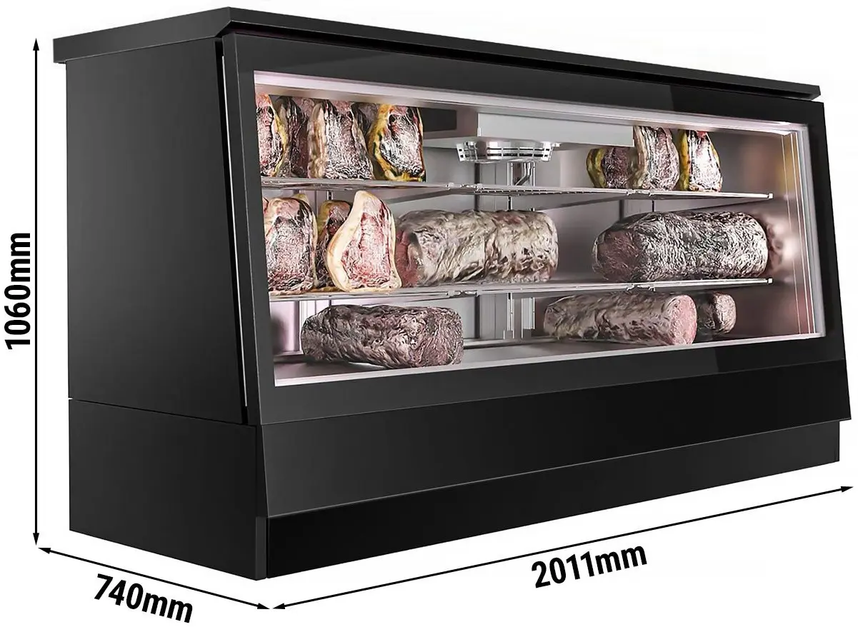Шкаф для вызревания мяса GGM Gastro FRVI20B (Black) - 6