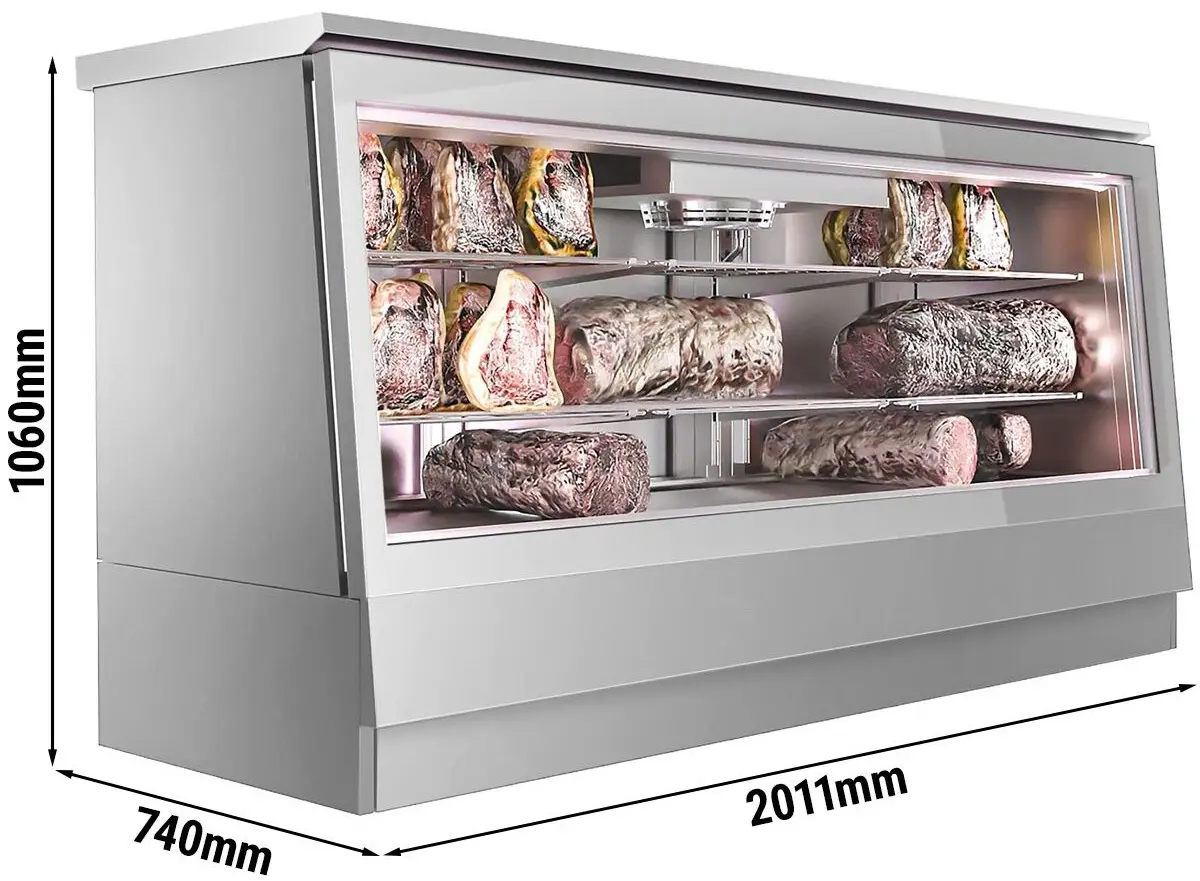 Шкаф для вызревания мяса GGM Gastro FRVI20E (Inox) - 6