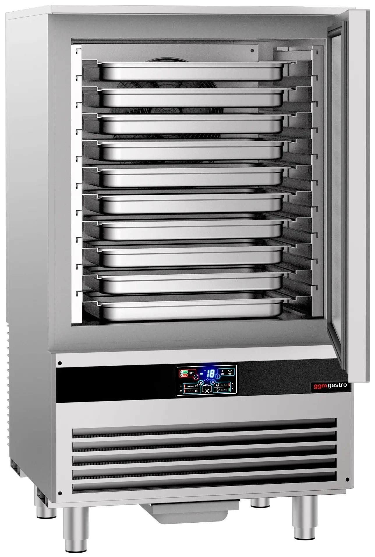 Congelator cu soc termic GGM Gastro SFF1046NR (Inox) - 2