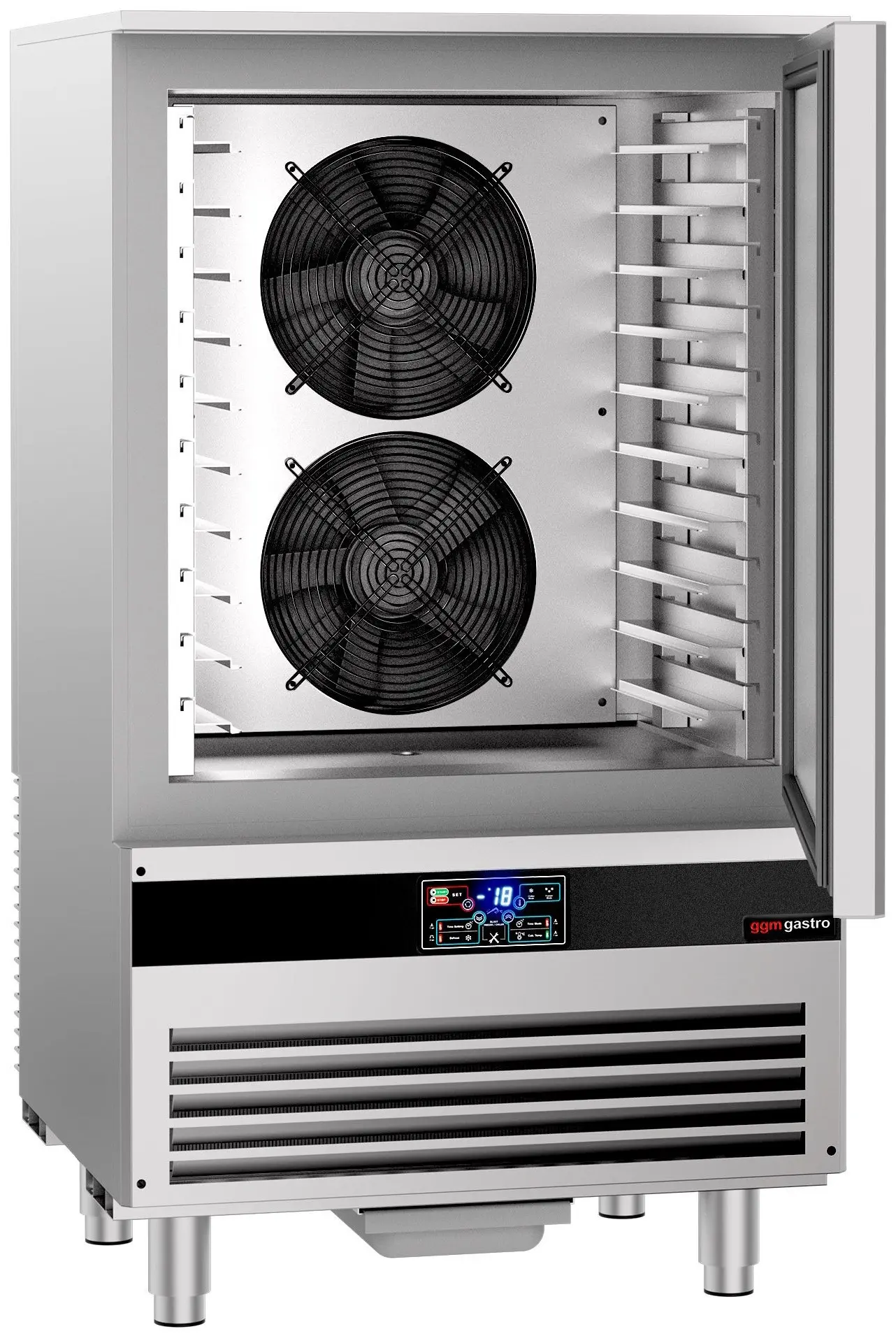Congelator cu soc termic GGM Gastro SFF1046NR (Inox) - 3