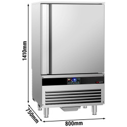 Congelator cu soc termic GGM Gastro SFF1046NR (Inox) Thumb