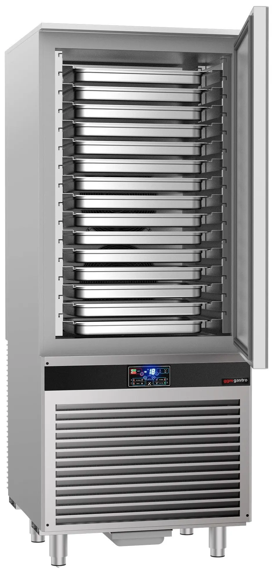 Congelator cu soc termic GGM Gastro SFF1546N (Inox) - 2
