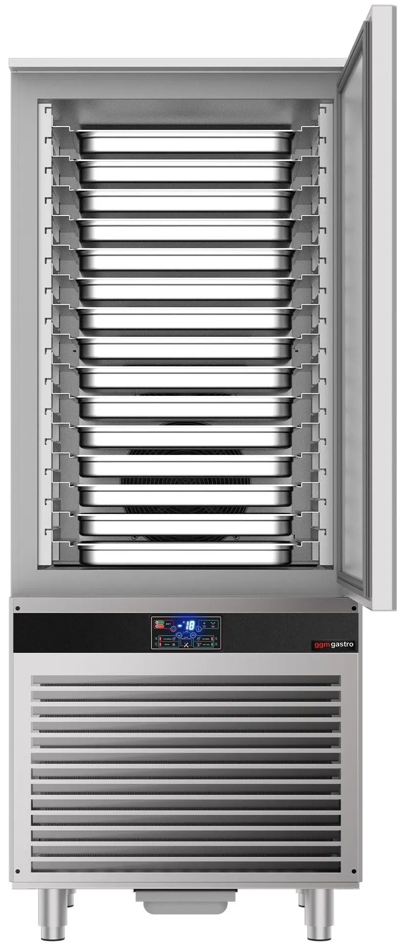 Congelator cu soc termic GGM Gastro SFF1546N (Inox) - 5