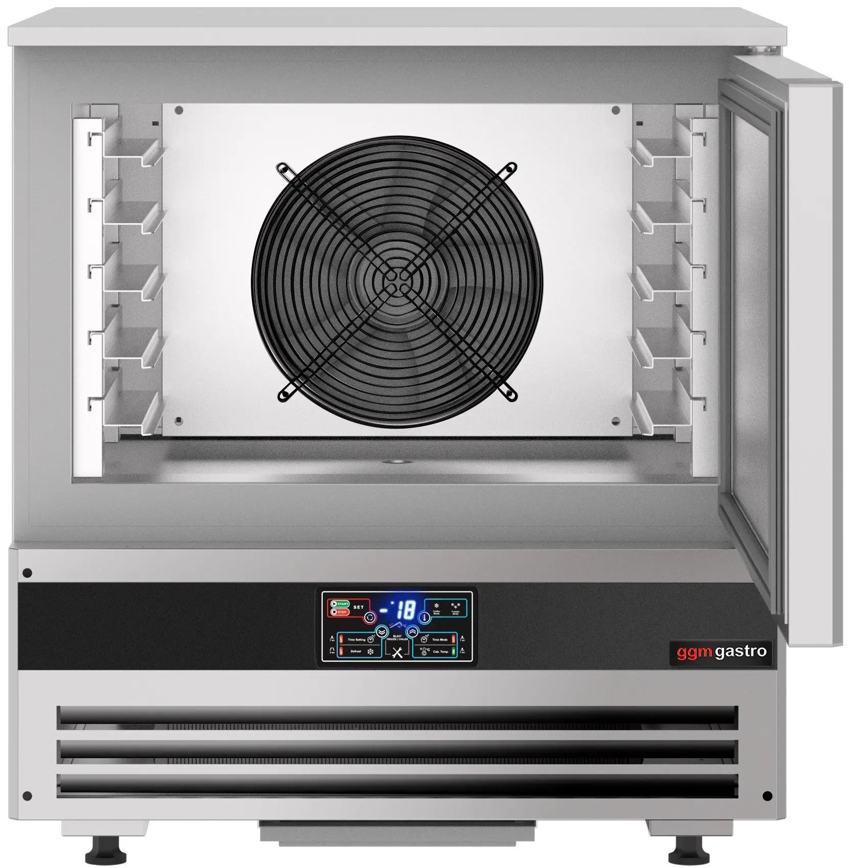 Congelator cu soc termic GGM Gastro SFF546NR (Inox) - 4