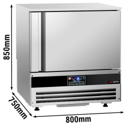 Congelator cu soc termic GGM Gastro SFF546NR (Inox) Thumb