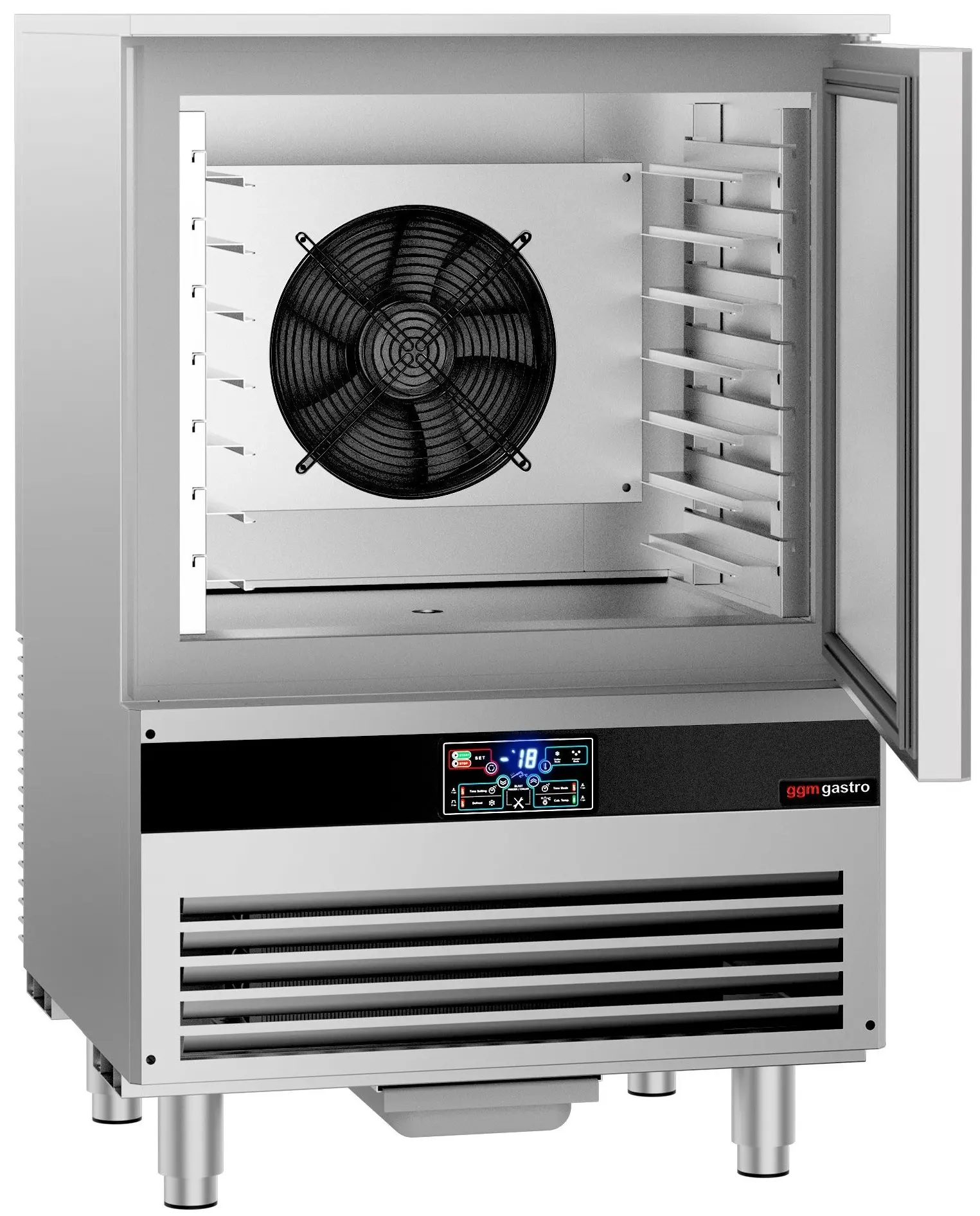 Congelator cu soc termic GGM Gastro SFF746NR (Inox) - 3