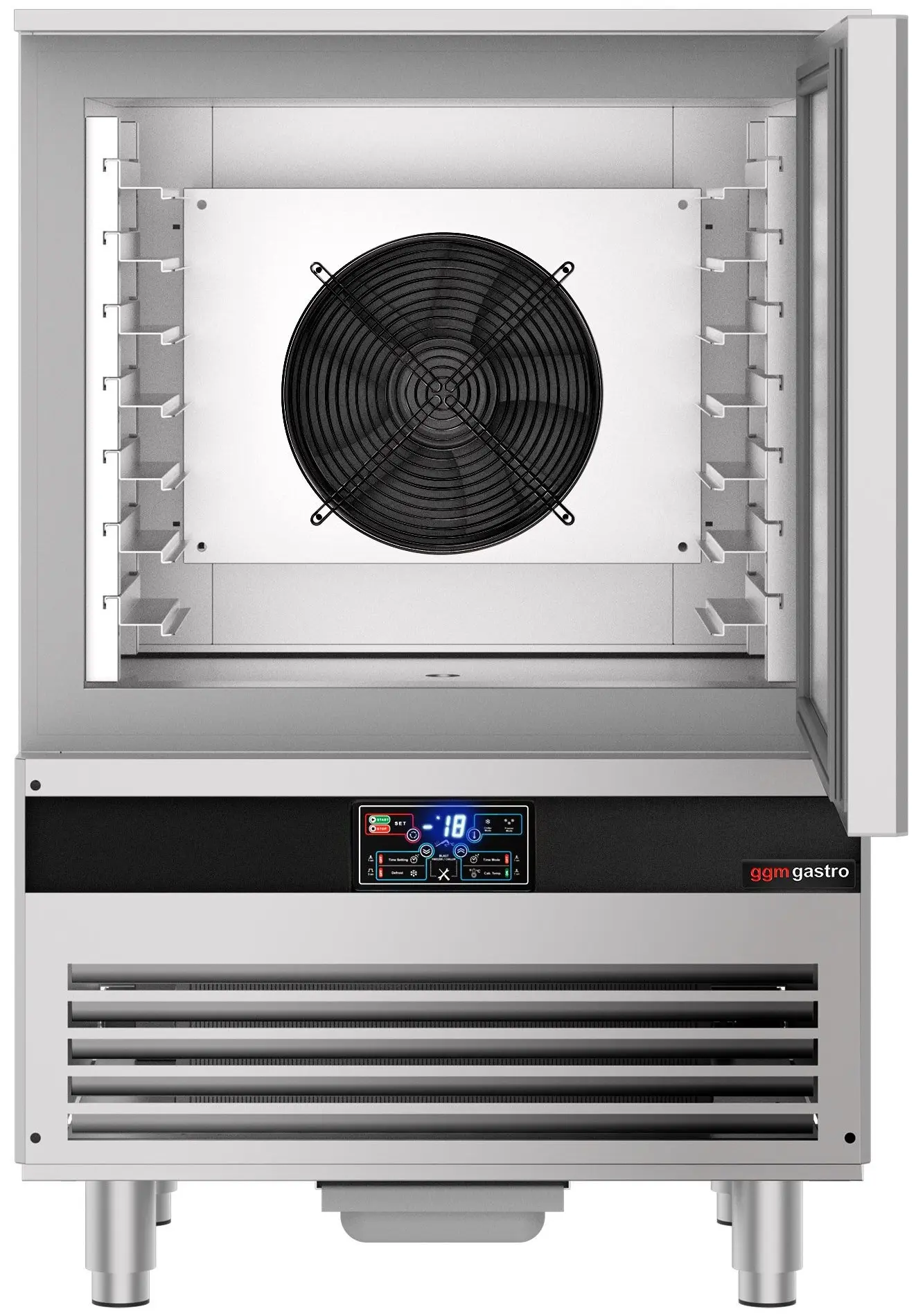 Congelator cu soc termic GGM Gastro SFF746NR (Inox) - 5