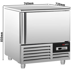 Congelator cu soc termic GGM Gastro SFHA3 (Inox) Thumb