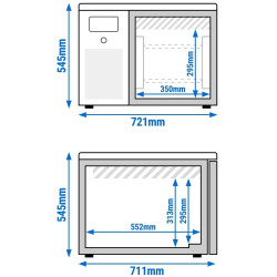 Congelator cu soc termic GGM Gastro SFI3 (Inox) Thumb