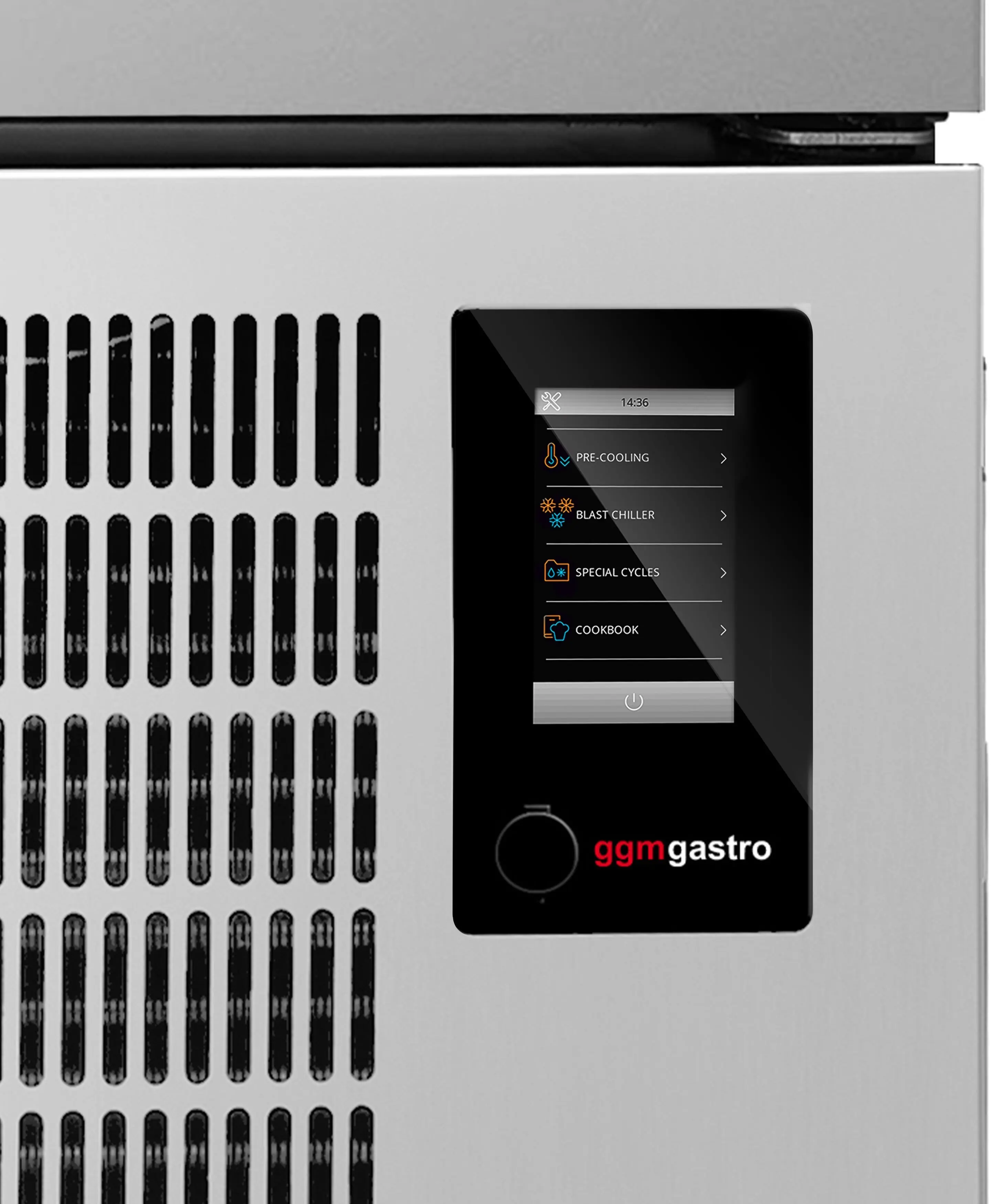 Шкаф шоковой заморозки GGM Gastro SFP10 (Inox) - 3
