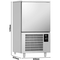 Шкаф шоковой заморозки GGM Gastro SFP10 (Inox) Thumb