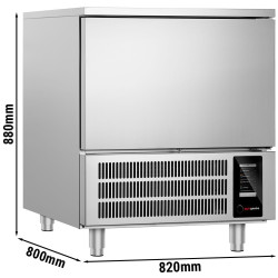 Congelator cu soc termic GGM Gastro SFP5 (Inox) Thumb