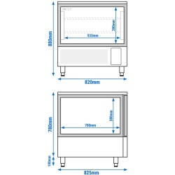 Congelator cu soc termic GGM Gastro SFP5 (Inox) Thumb