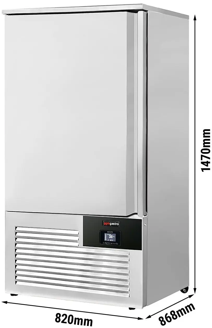 Congelator cu soc termic GGM Gastro SFS240 (Inox) - 5