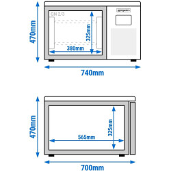 Шкаф шоковой заморозки GGM Gastro SFS40 (Inox) Thumb