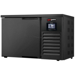 Congelator cu soc termic GGM Gastro SFS40B (Black)
