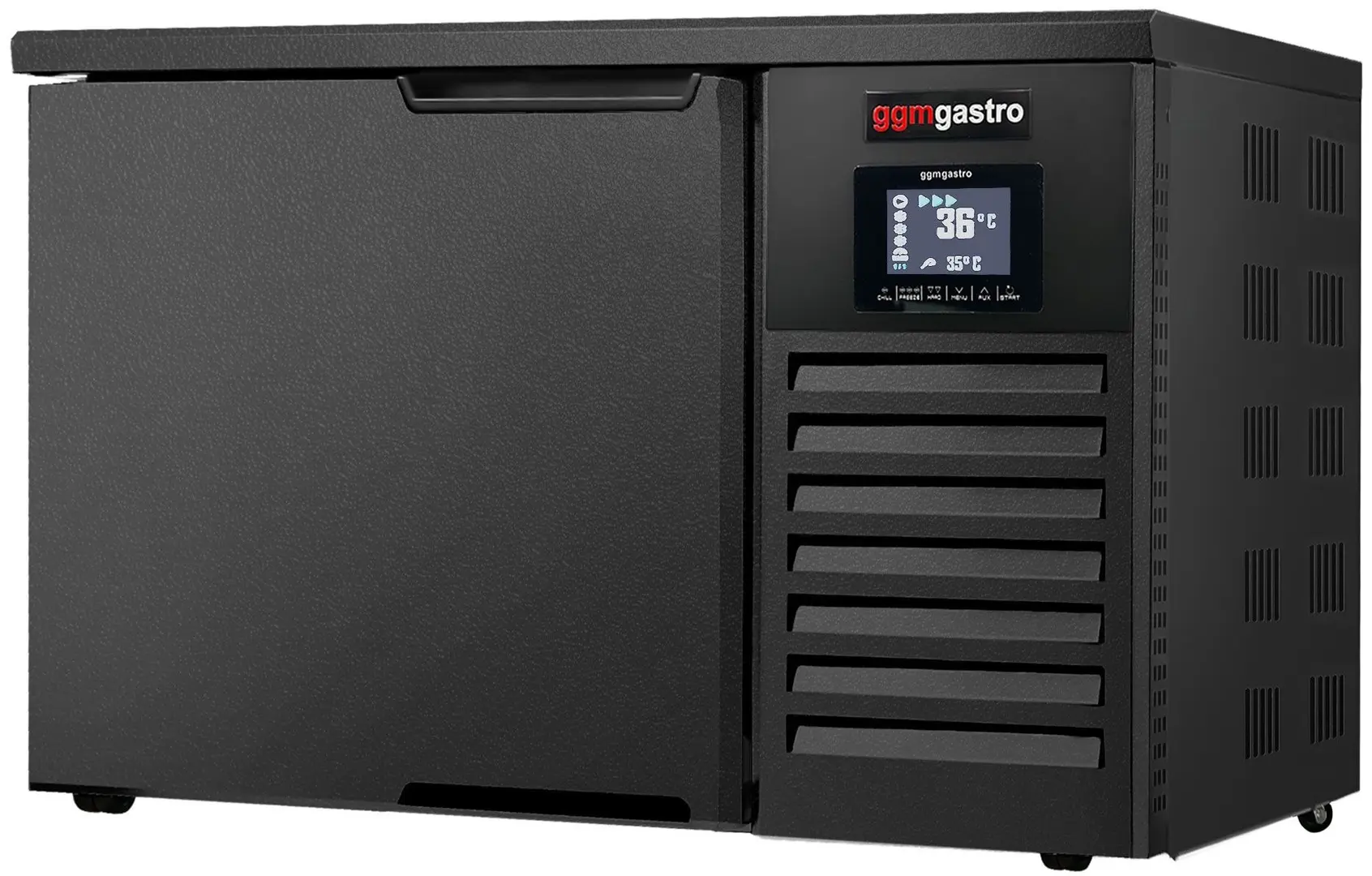 Congelator cu soc termic GGM Gastro SFS40B (Black)