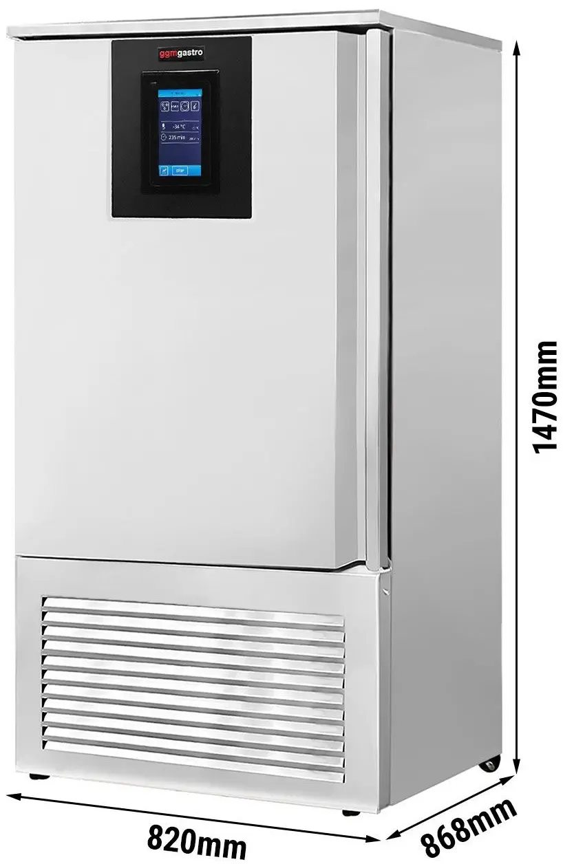 Congelator cu soc termic GGM Gastro SFTS240 (Inox) - 5