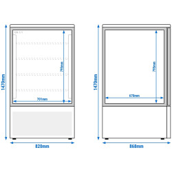 Congelator cu soc termic GGM Gastro SFTS240 (Inox) Thumb