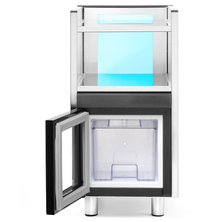 Холодильник для молока Hendi 209080 (Black/Inox) Thumb