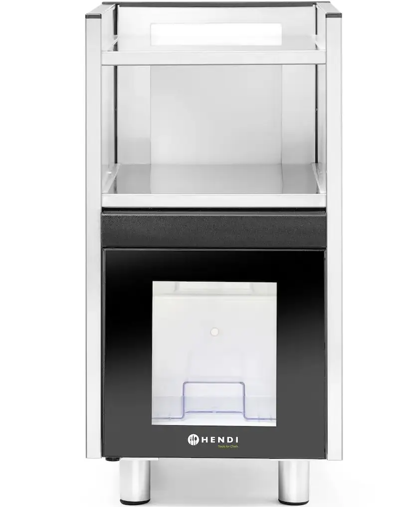 Холодильник для молока Hendi 209080 (Black/Inox)