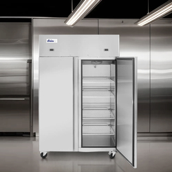 Холодильно-морозильный шкаф Hendi Arktic Profi Line 233146 (Inox) Thumb