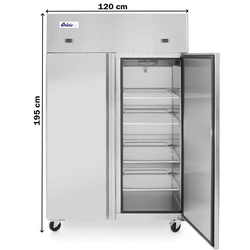 Холодильно-морозильный шкаф Hendi Arktic Profi Line 233146 (Inox) Thumb