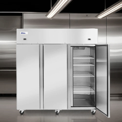 Холодильно-морозильный шкаф Hendi Arktic Profi Line 233153 (Inox) Thumb