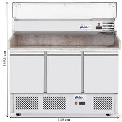 Masa refrigerata Hendi Arktic 232033 (Inox) Thumb